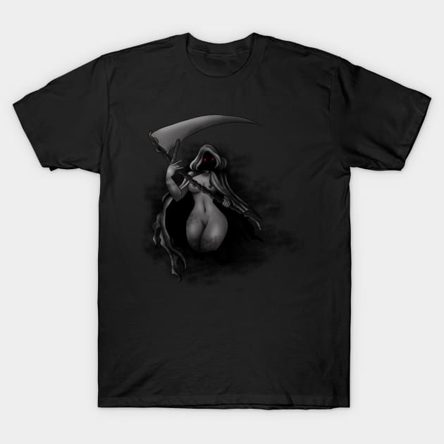 Female Reaper T-Shirt by Minx Haven